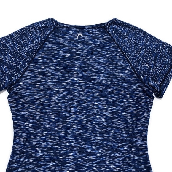 HEAD | Blue + White Athletic T-Shirt | Size XS - Picture 10 of 13